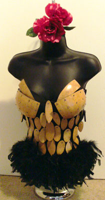 Gourd wearable, Bustier with the Mostness, by Sala Faruq.