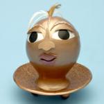 Gourd figure, Little Spirit Head I, by Sala Faruq.
