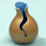 Gourd vessel, Spirit Bottle, by Sala Faruq.